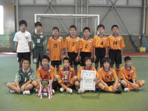バーモントカップ2011　最終日優勝チーム写真